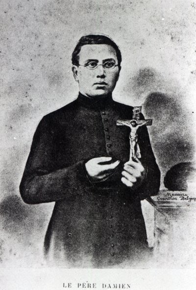Father Damien by Belgian Photographer